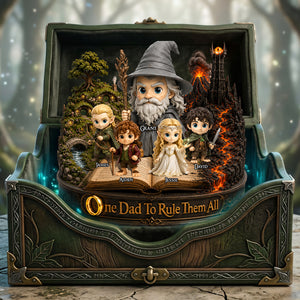 Dad's Legendary Quest Plaque - Personalized Gifts For Dads 03NATA210526-Homacus