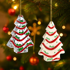 Family Ornament - Personalized Gifts For Family Christmas Ornament 03NAMG140825-Homacus