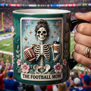 Fun Waiting American Football Mom Tarot Card Magic Mug - Personalized Gifts 03QHQN200426-Homacus