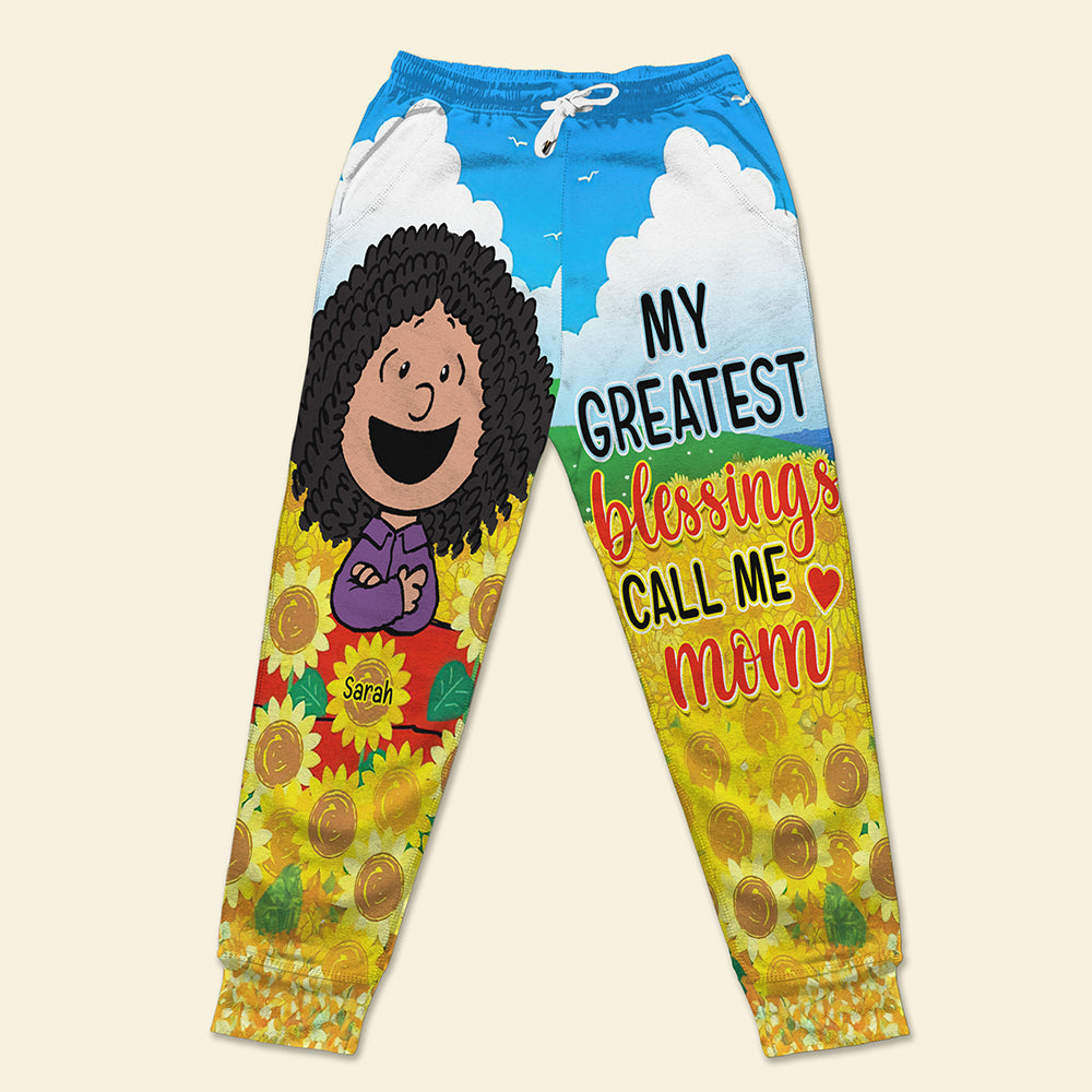 Personalized Gifts For Mom Unisex Joggers Sweatpants Greatest Blessing 05xqqn241224hh-Homacus