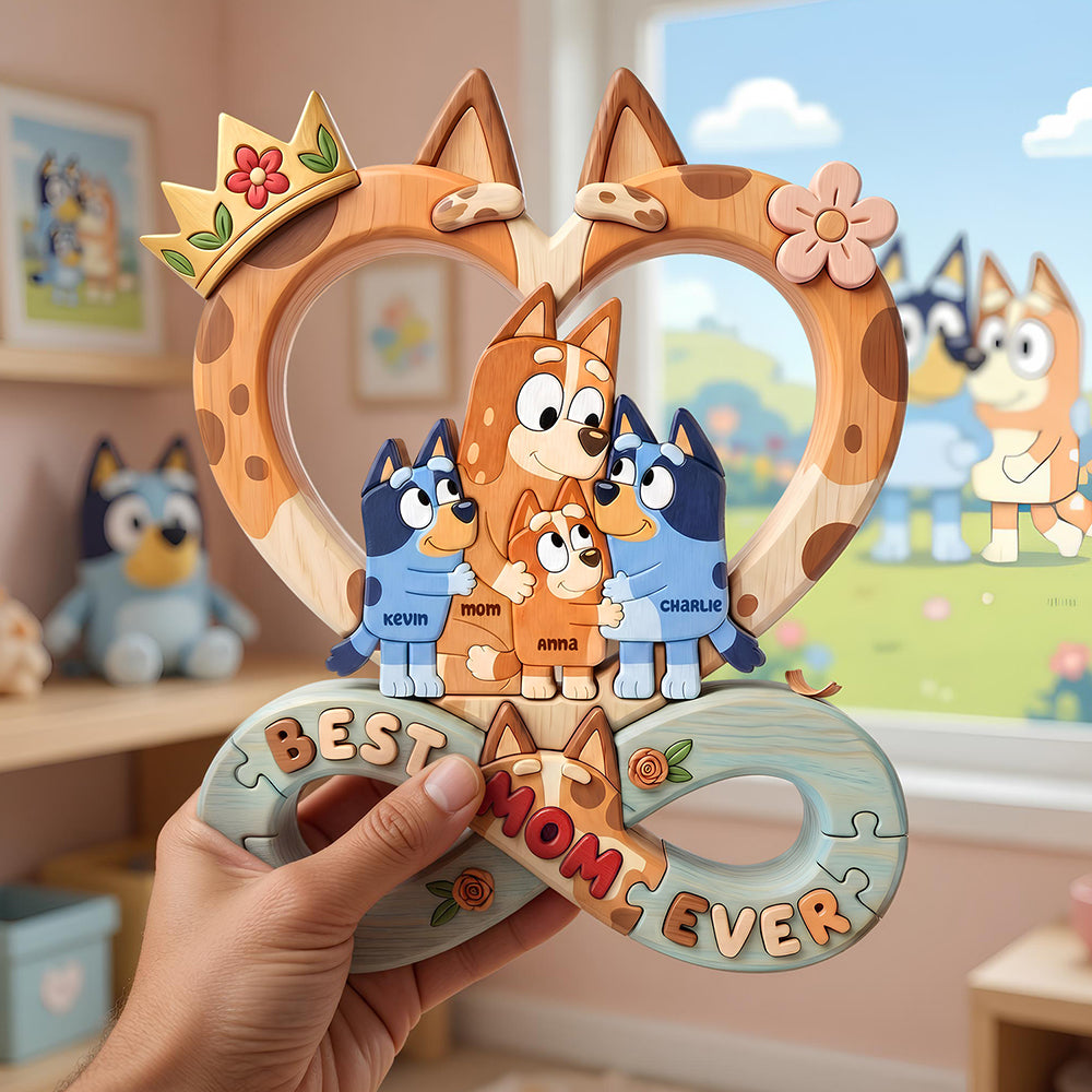 Beloved Mom Puzzle Acrylic Plaque, Personalized Gifts For Moms 03qhdt250426-Homacus