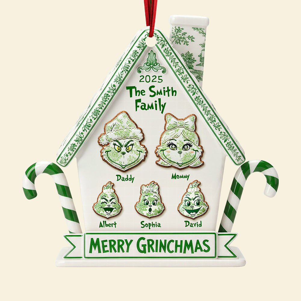 Whimsical Family Christmas Ornament – Personalized Gifts For Family 02pgqn150925-Homacus