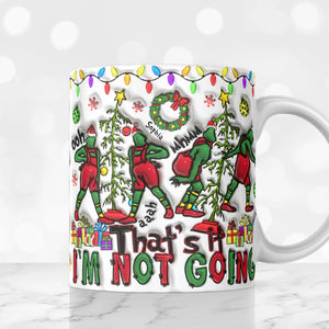 Personalized Green Christmas Funny Coffee Mug 05ACDT060924-Homacus