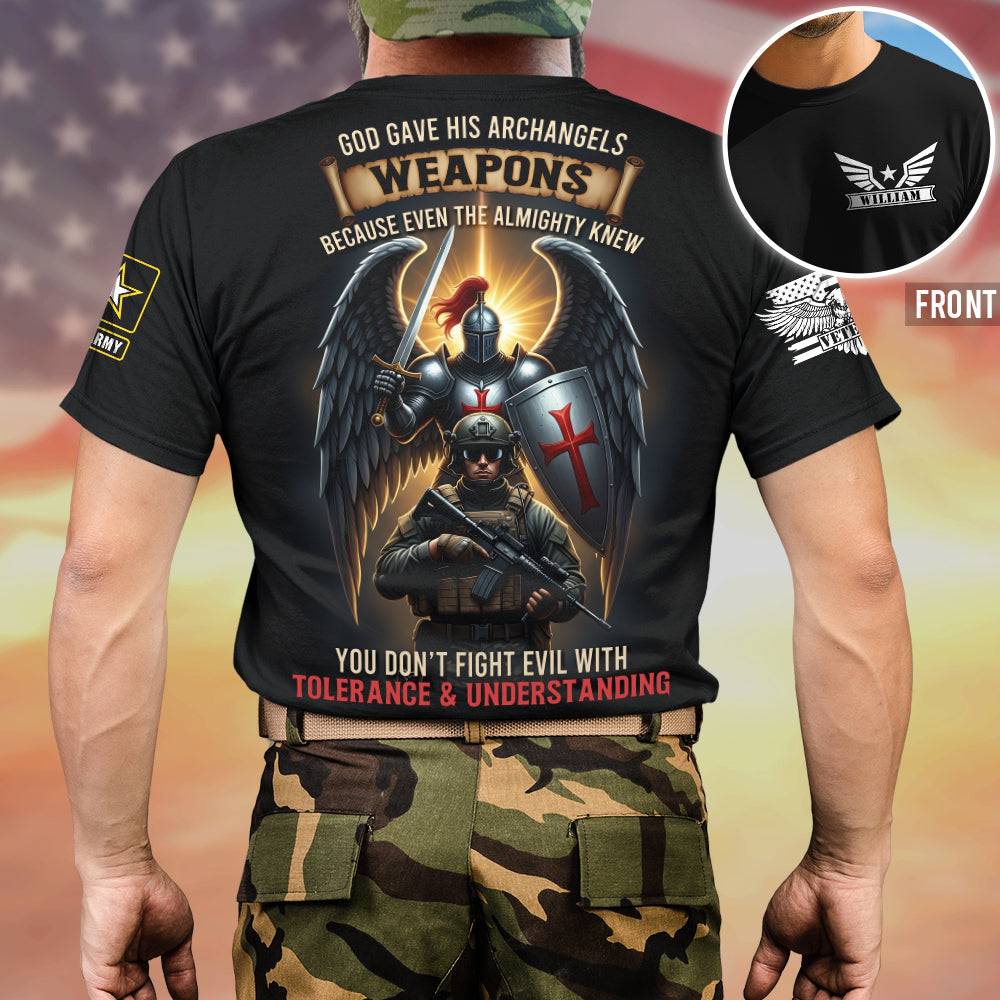 Faithful Warrior 3D Shirt – Personalized Gifts For Veteran 04huqn180725-Homacus