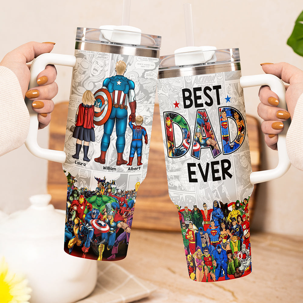 Personalized Gifts For Dad Tumbler, Best Dad Story 012qhqn200325-Homacus