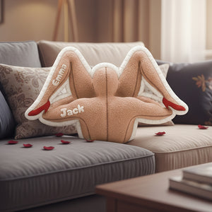 Naughty Couple Custom Shape Pillow - Personalized Gifts For Couple 04ohta131125-Homacus