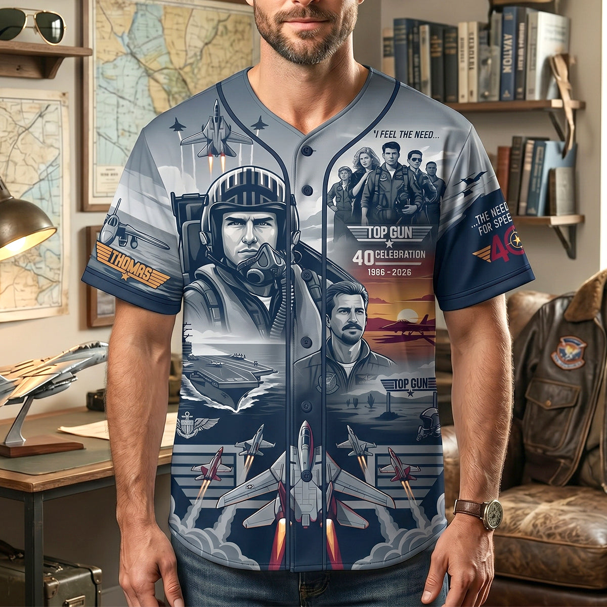 Sky Squad Jersey - Personalized Gifts 03QHTN110626-Homacus