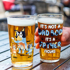 Personalized Gifts For Dad Beer Glass 166natn0306-Homacus