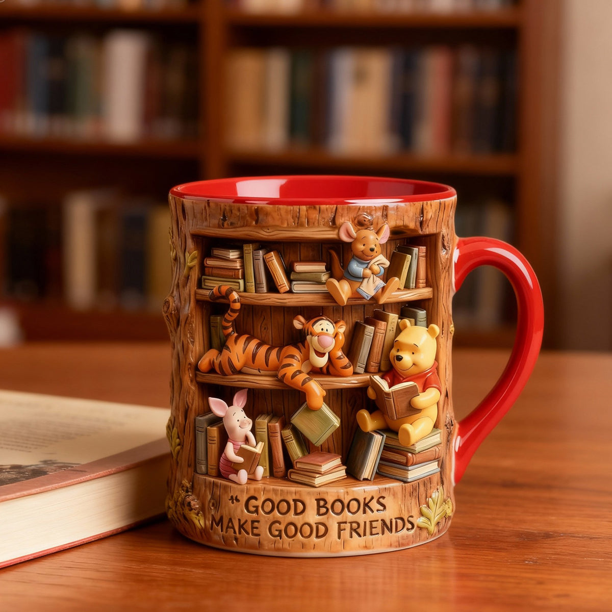 Nostalgia Art Coffee Mug Personalized Gifts For Book Lovers 04patn150126-Homacus