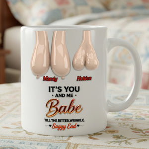 Old Couple Forever Mug - Personalized Gifts For Couple 04OHMG060125-Homacus