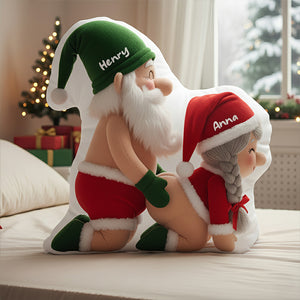 Gnome Old Couple Pillow Personalized Gifts For Couple 01OHDT131125-Homacus