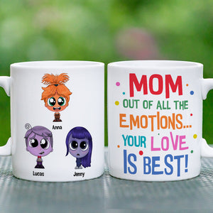 Personalized Gifts For Mom Coffee Mug 03natn150325 Your Love Is Best-Homacus