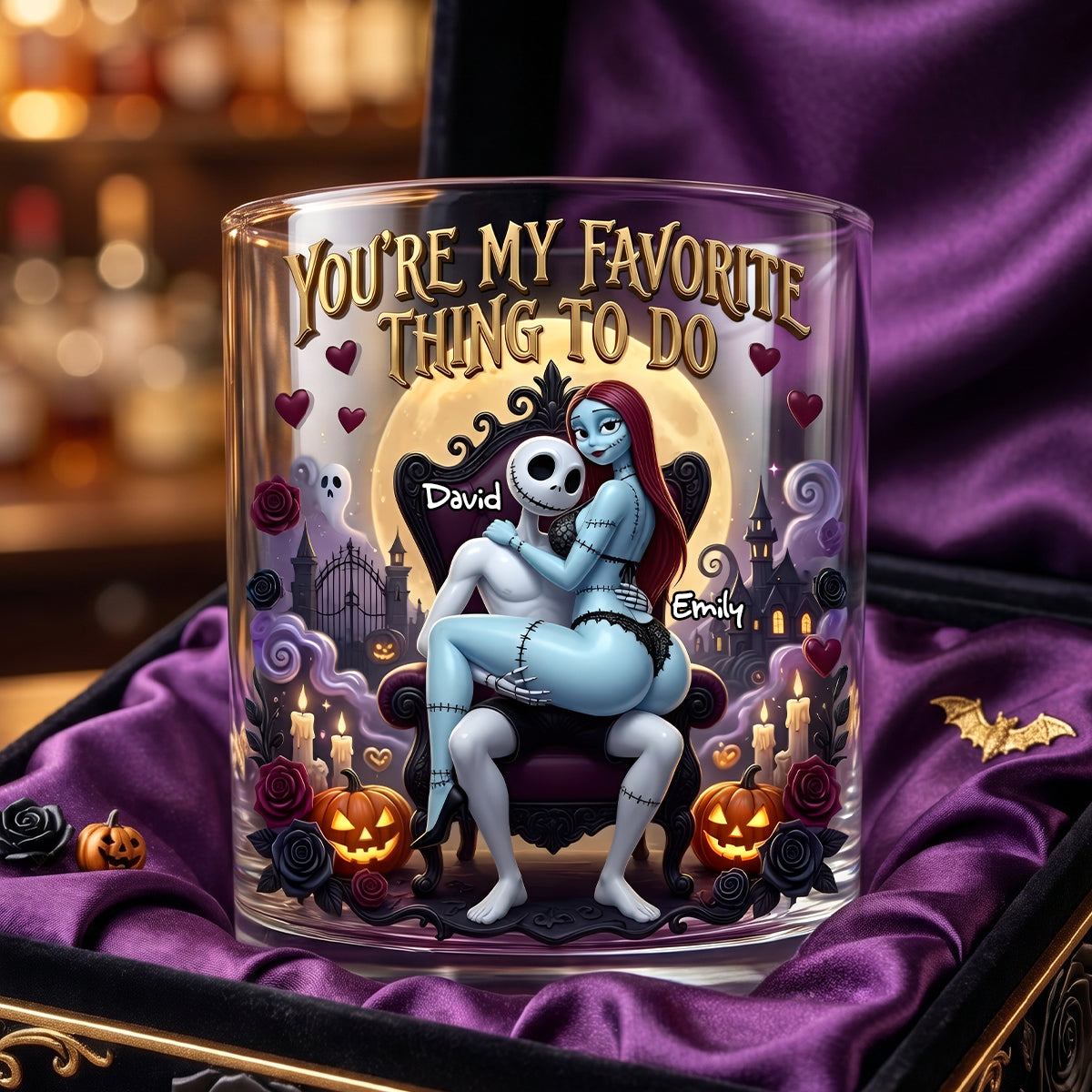 Naughty Soulmates Whiskey Glass - Personalized Gifts For Couples 03TYDH160626-Homacus
