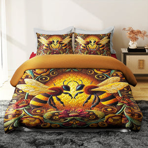 Personalized Gifts For Bee Couple Quilt Bedding Set Special Line 06tgqn100125-Homacus