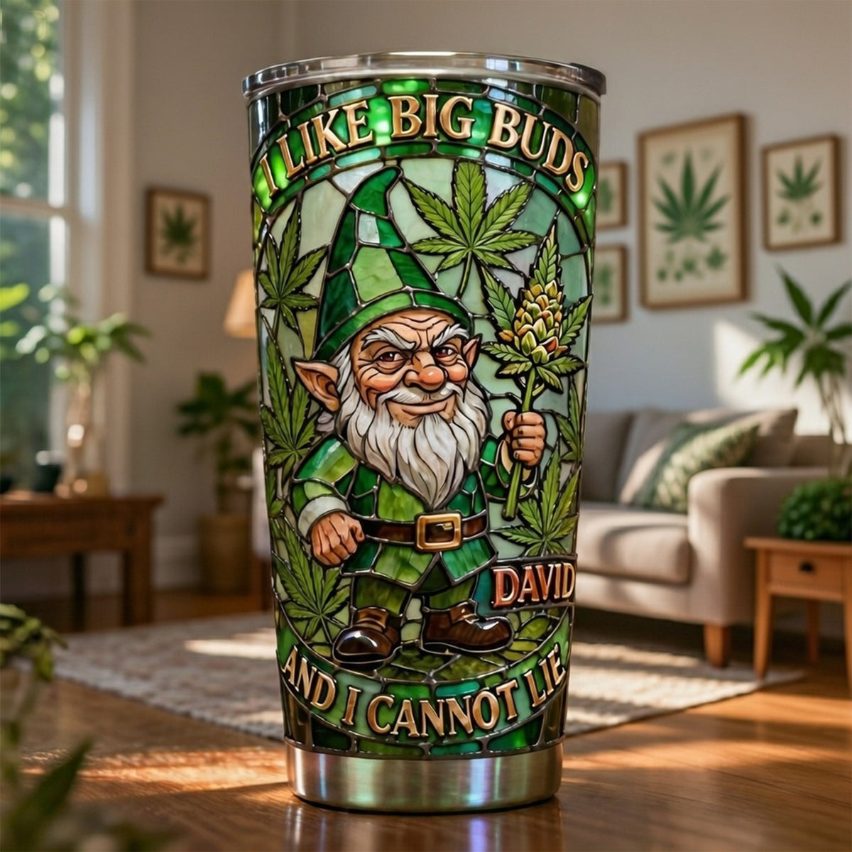 Green Chill Vibes Tumbler - Personalized Gifts For Chill Lovers 03tgqn120126-Homacus
