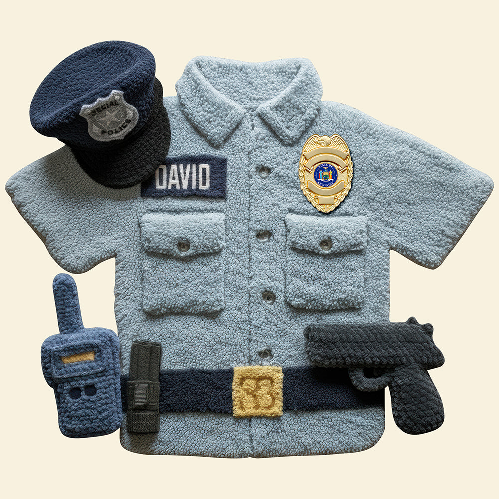 Police Uniform Doormat - Personalized Gifts For Police 04tgqn250925-Homacus