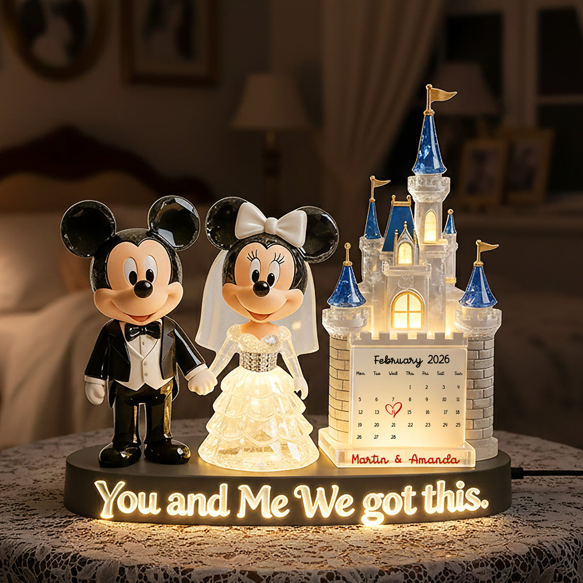 Wedding Couple Light Box - Personalized Gifts For Couples 05hymg181225-Homacus