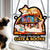 Personalized Gifts For Book Lovers Suncatcher Ornament 02xqqn030125tm Easily Distracted By Cats And Books-Homacus