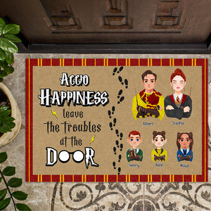 Personalized Gifts For Family, Wizard Family Doormat 02TOLU190924PA-Homacus