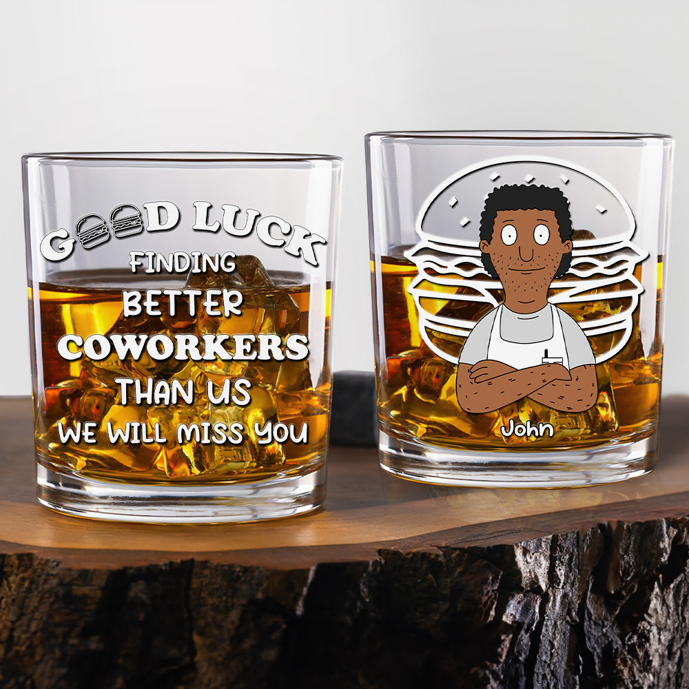 Personalized Gifts For Coworkers Whiskey Glass 01TGMH130225HG-Homacus