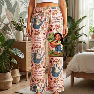 Garden Girl Pajama Pants - Personalized Gifts For Gardeners 03pata140126-Homacus