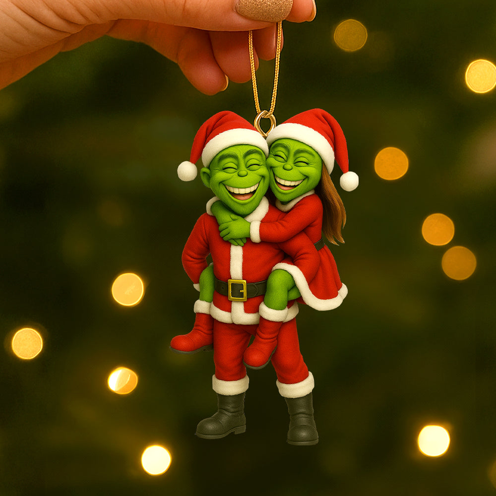 Funny Custom Photo Gifts For Family Christmas Acrylic Ornament 03ohtn200825-Homacus