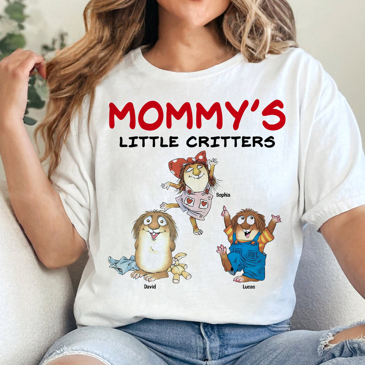Personalized Gifts For Mom Shirt, Cute Children's Literature Creature 02qhtn200325-Homacus