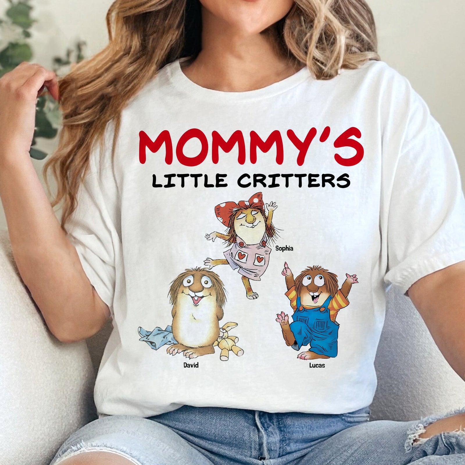 Personalized Gifts For Mom Shirt, Cute Children's Literature Creature 02qhtn200325-Homacus