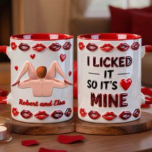 Funny Coffee Accent Mug - Personalized Gifts For Couple 02OHDT190126-Homacus
