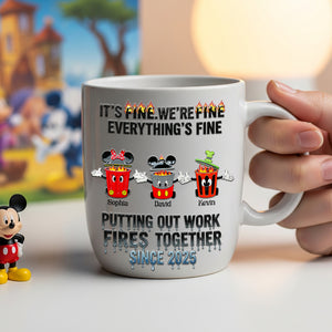 Coworker Chaos Mug Personalized Gifts For Fans 03TGDT300825-Homacus