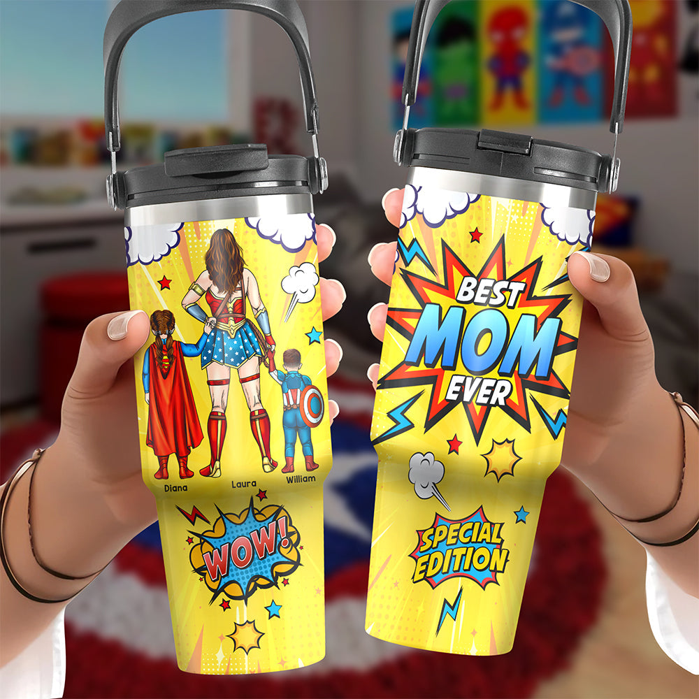 Personalized Gifts For Mom Tumbler Cup Mother's Day Best Mom Ever Special Edition Tumbler 03ACQN310325PA-Homacus