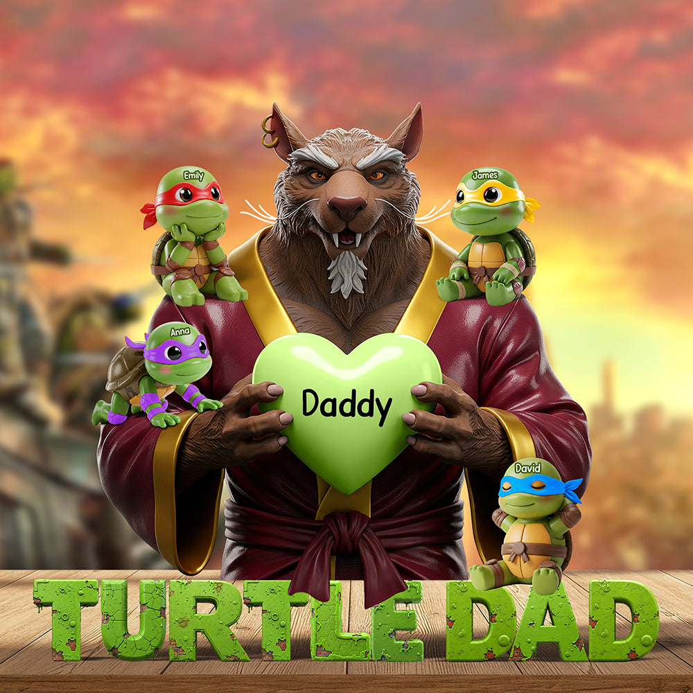 Master Dad Acrylic Plaque Personalized Gifts For Dad 01OHQN200525-Homacus