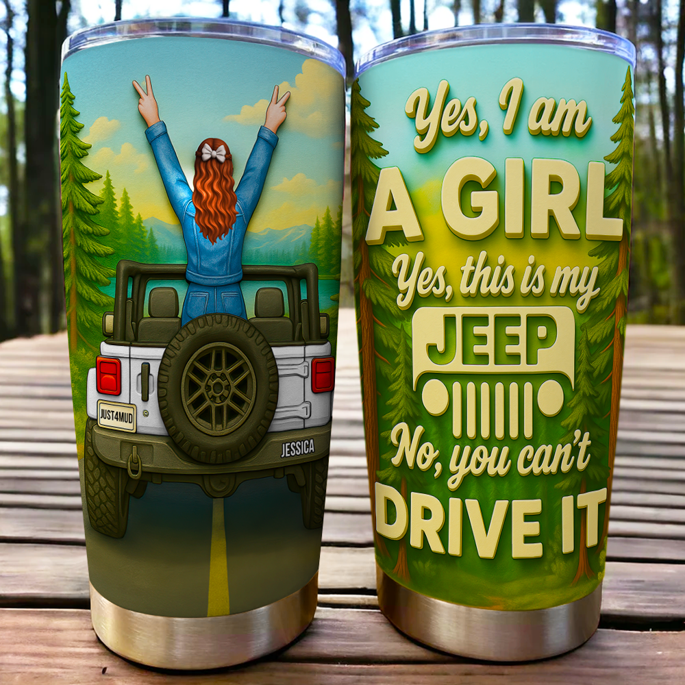 Off-Road Girl Tumbler - Personalized Gifts For Off-Road Lovers 03hupu070525-Homacus
