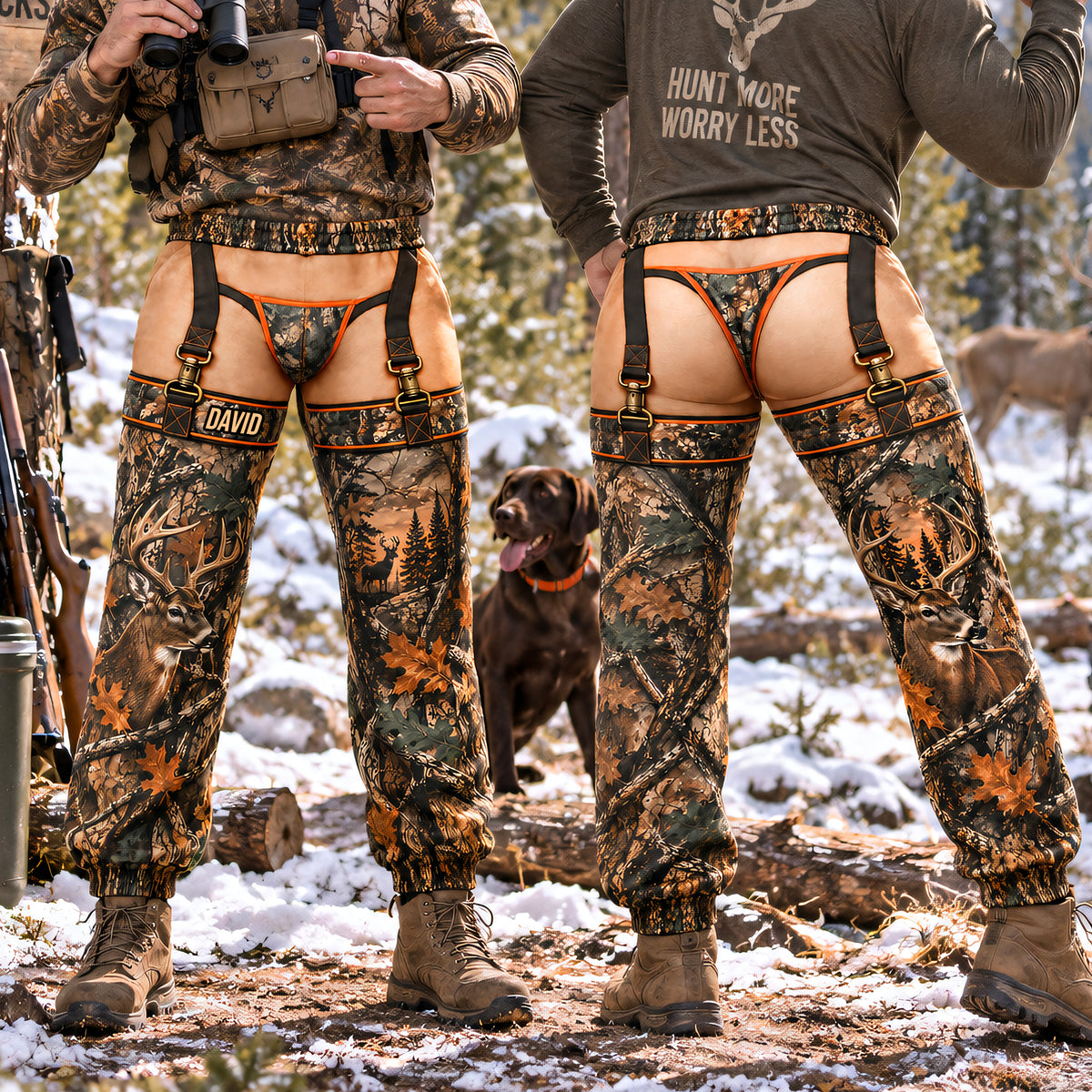 Funny Hunting Sweatpants- Personalized Gifts For Men Sweatpants 01OHQN150926