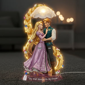 Fairy Tale Acrylic Light Box - Personalized Gifts For Couples 02natn271125-Homacus