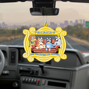 Personalized Gifts For Friends Car Ornament 01KAMH070624-Homacus