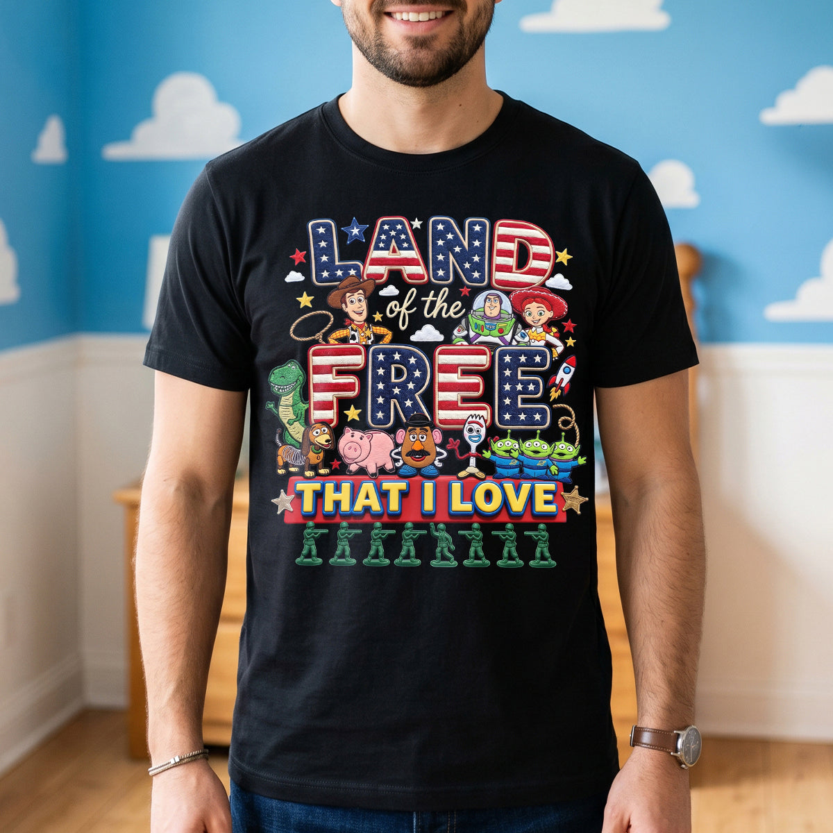 Land of Free Shirt - Personalized Gifts For Patriots 02patn160626-Homacus