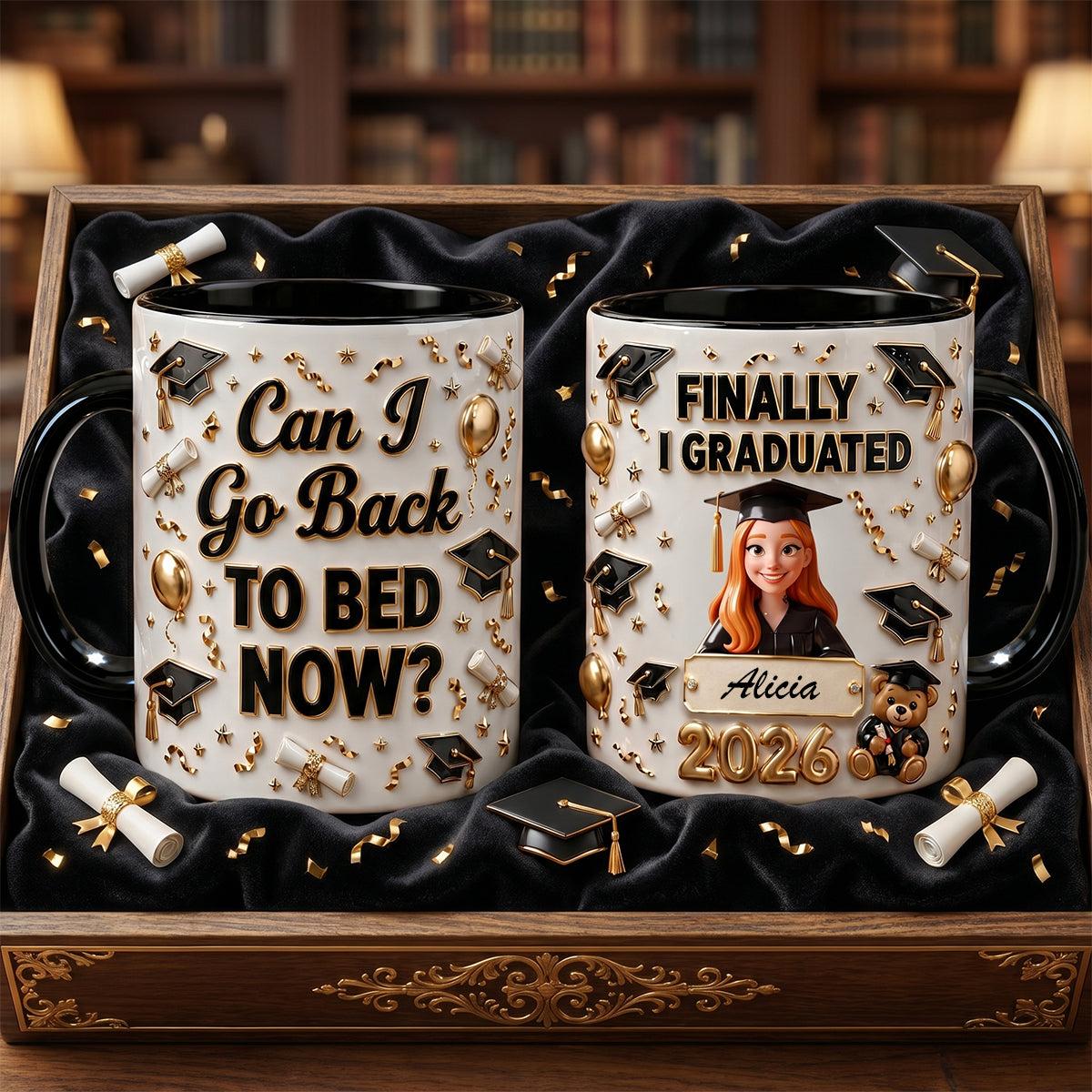 Custom Photo Finally Graduation Coffee Mug - Personalized Gifts For Graduates 01padh110526-Homacus