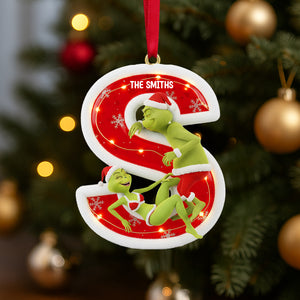 Custom Alphabet Letter Gifts For Couple Christmas Ornament 03hytn071025-Homacus