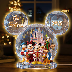 Happy Family Light Box Personalized Gifts For Family 03PGDT061125-Homacus