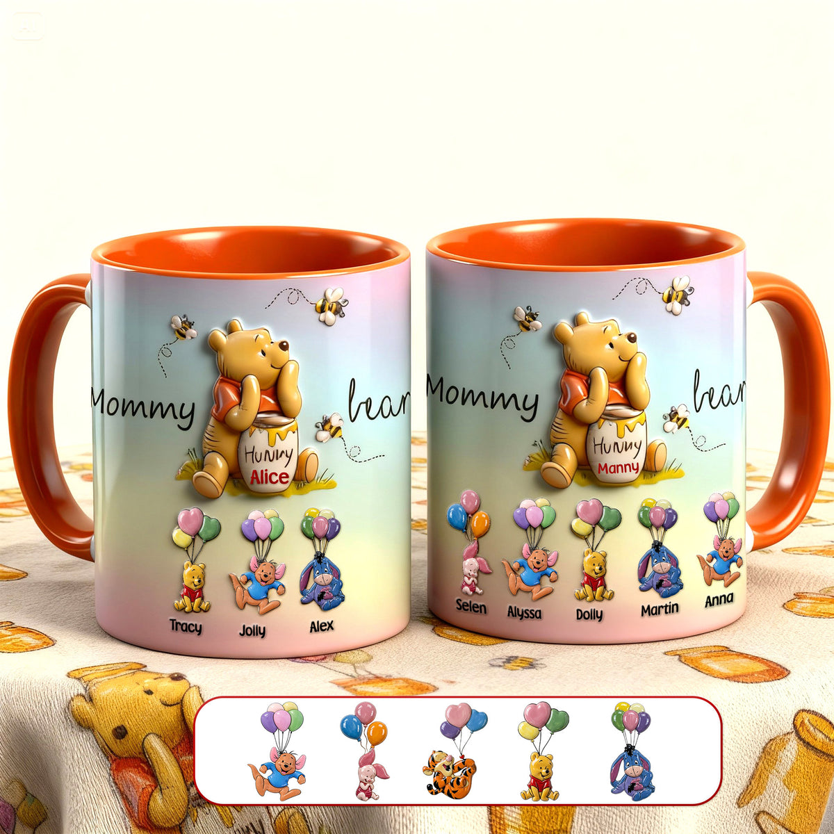 Love Mother Accent Mug - Personalized Gifts For Mother 1humg130126-Homacus