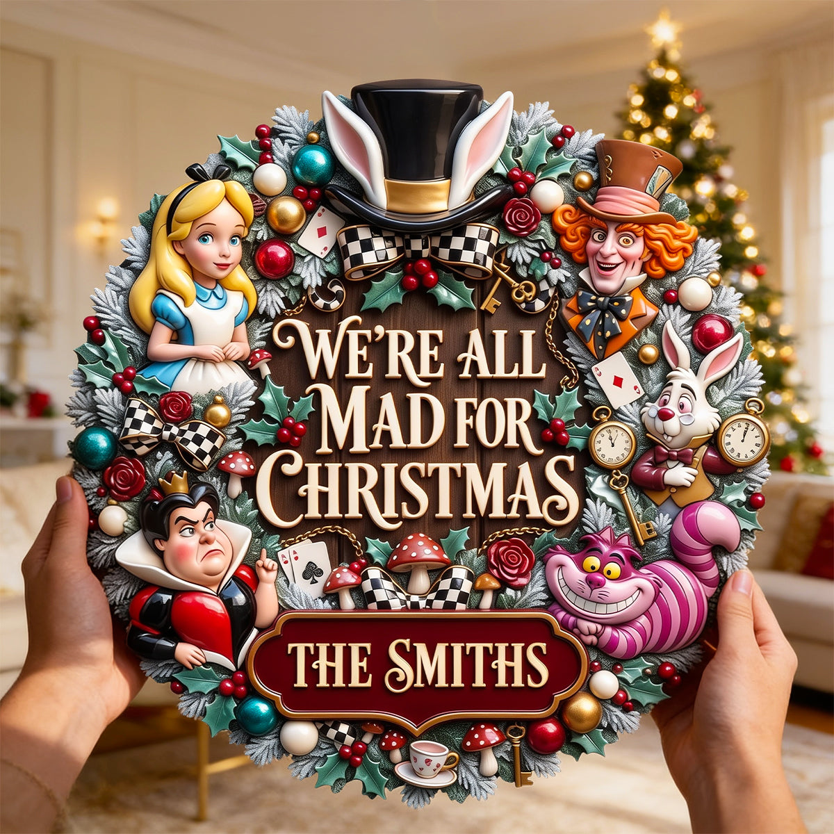 Whimsical Land Acrylic Sign - Personalized Gifts For Christmas 02hadt170826