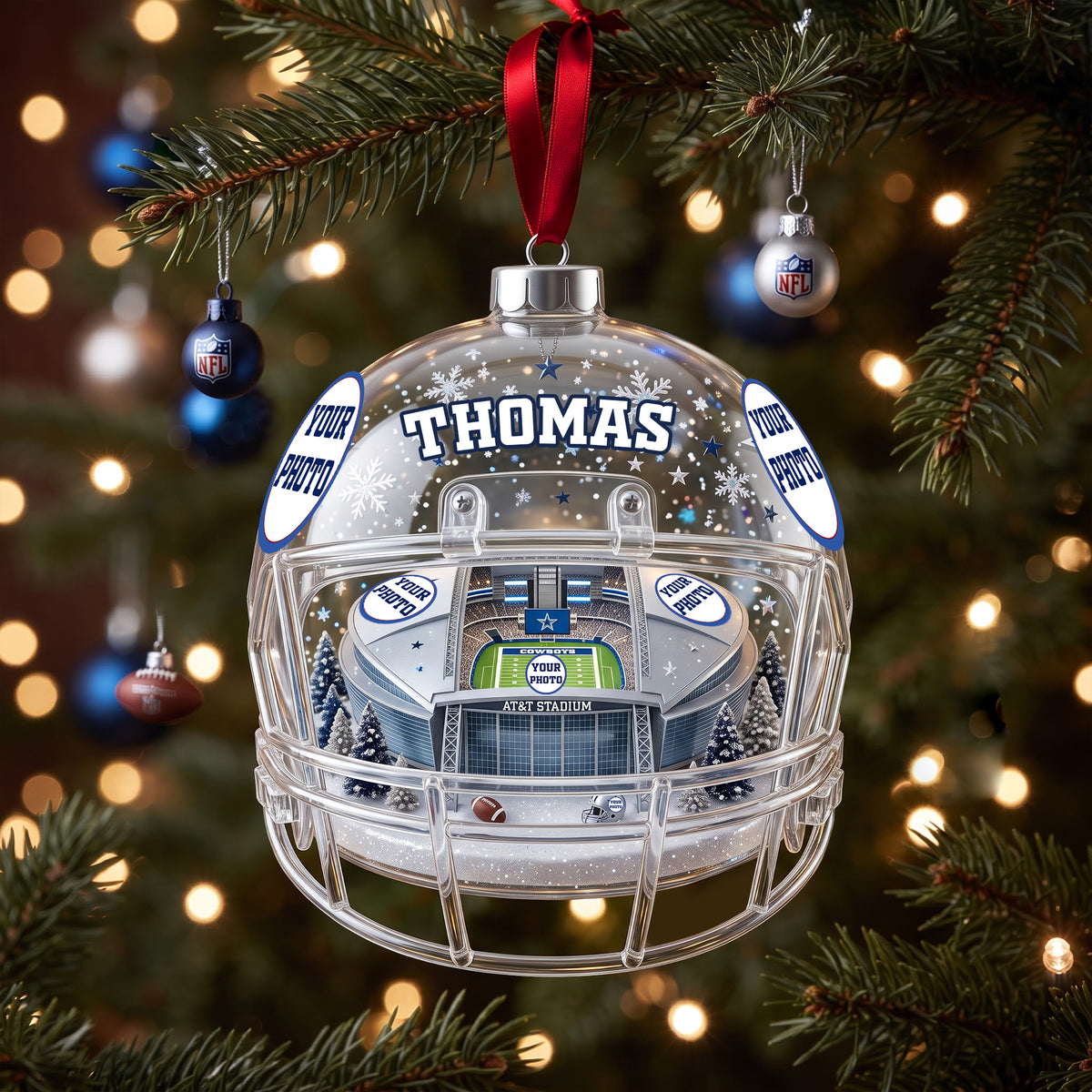 Stadium Acrylic Ornament - Personalized Christmas Gifts For Sport Lovers 01nalu160926