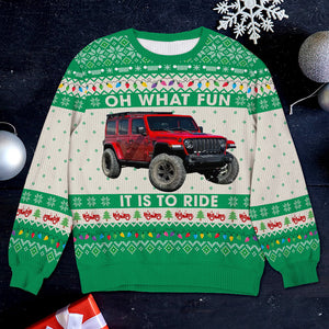 Custom Photo Gifts For Off Road Lovers Ugly Sweater 04acqn021024-Homacus