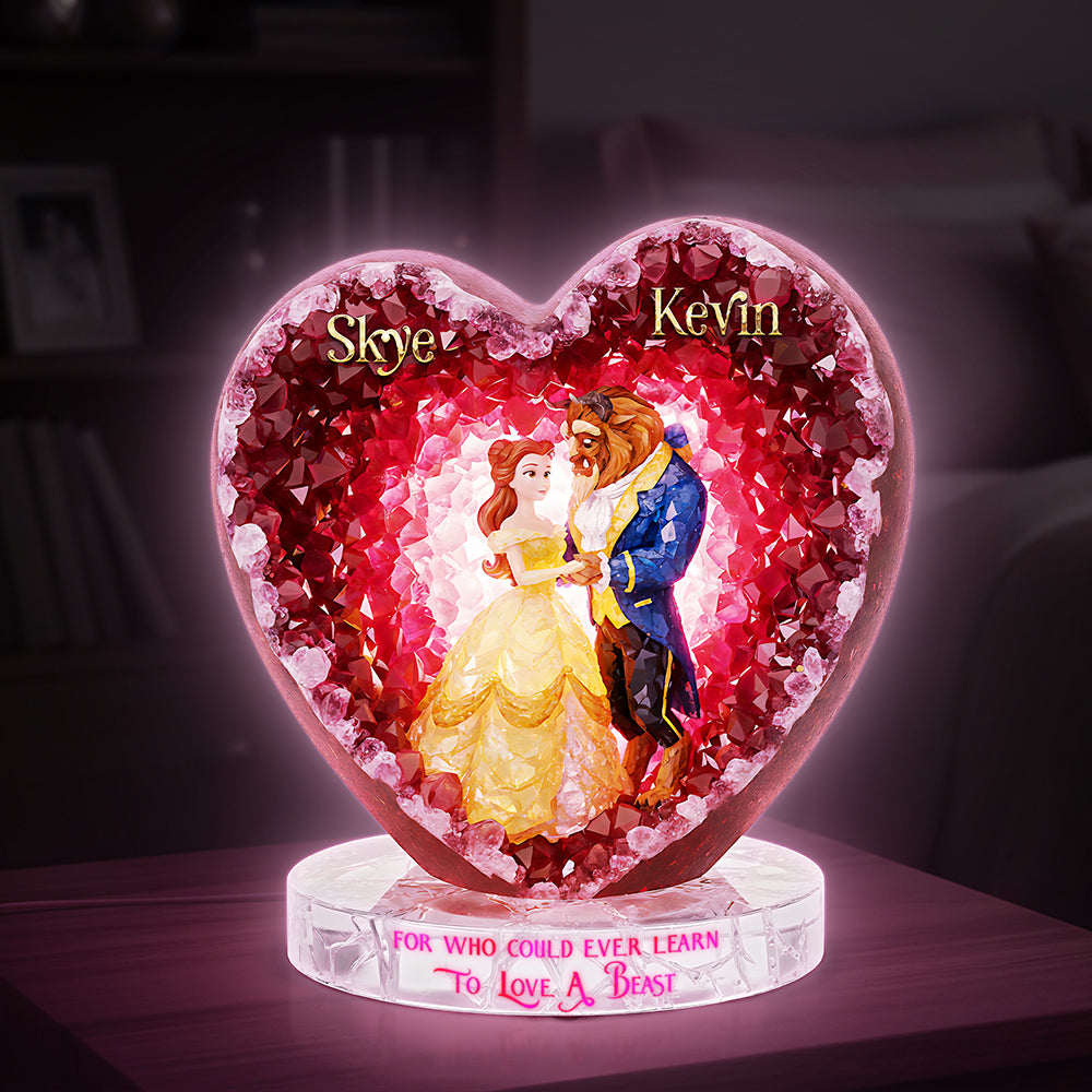 Romantic Couple Acrylic Light Box - Personalized Gifts For Couples 03hyta101225-Homacus