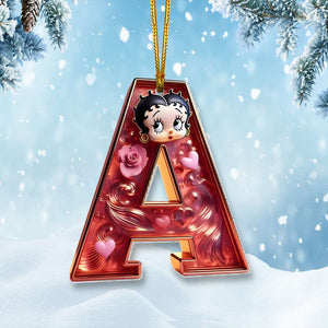 Custom Alphabet Letter Christmas Gifts For Movie Lover Acrylic ornament 02XQMH251024-Homacus