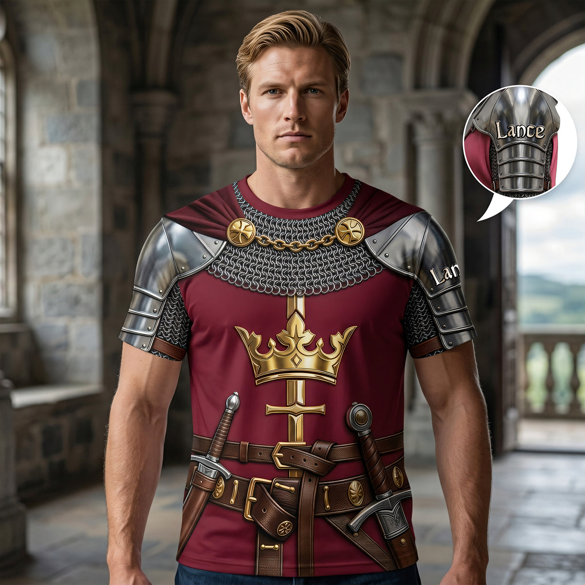 Warrior Shirt - Personalized Unique Gifts 01HUTA030626-Homacus