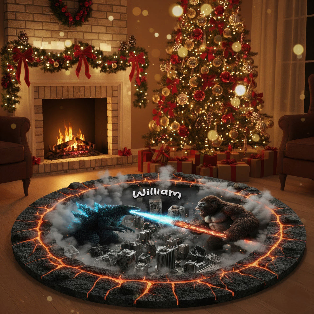 Monster Battle Doormat - Personalized Gifts For Movie Fans 03hyqn161025-Homacus