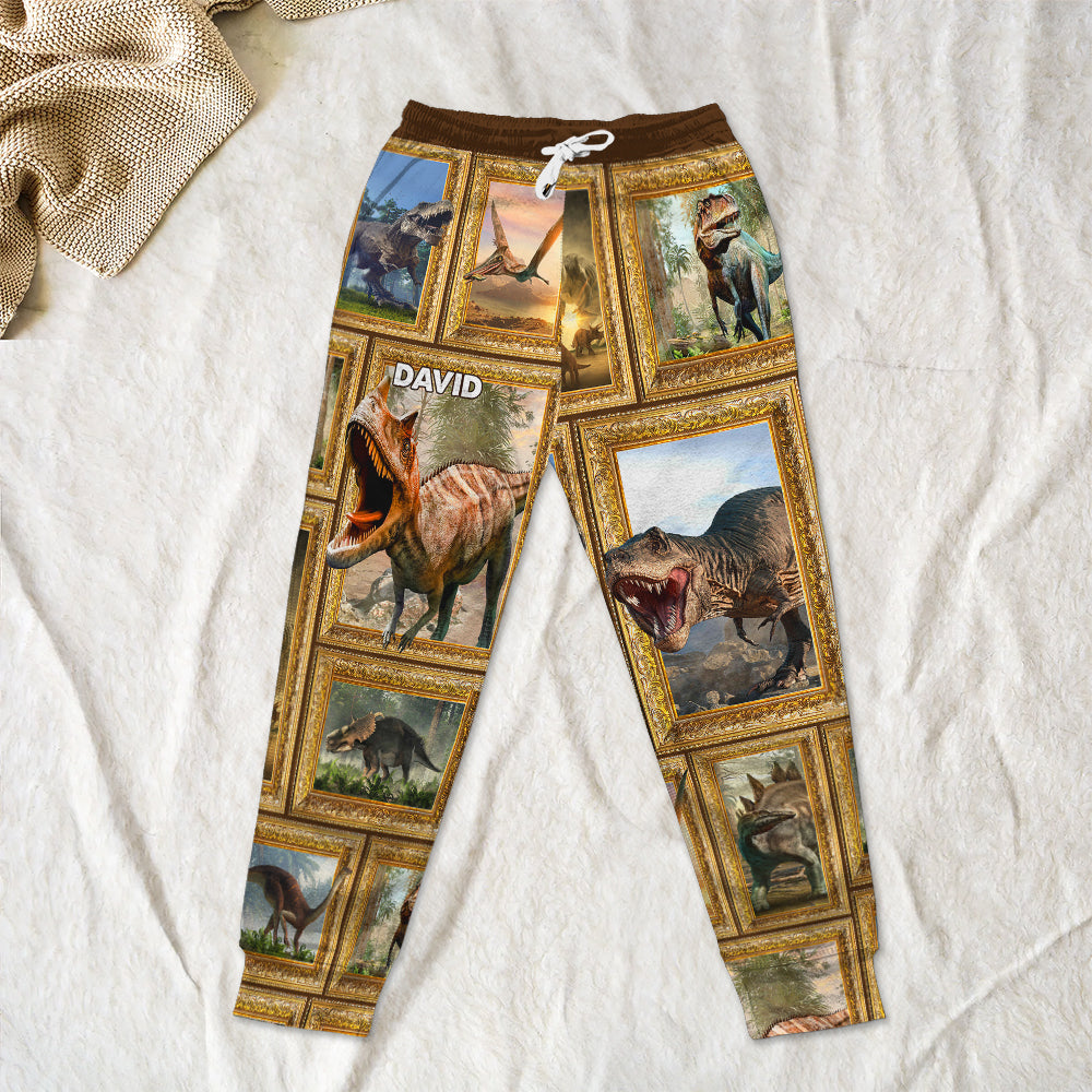 Personalized Gifts For Dinosaur Lovers Joggers Sweatpants 01qhtn271224-Homacus