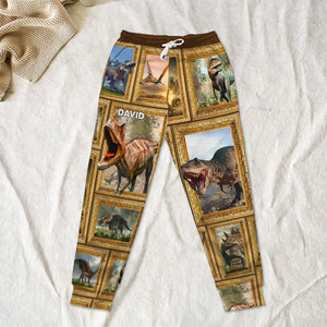 Personalized Gifts For Dinosaur Lovers Joggers Sweatpants 01qhtn271224-Homacus